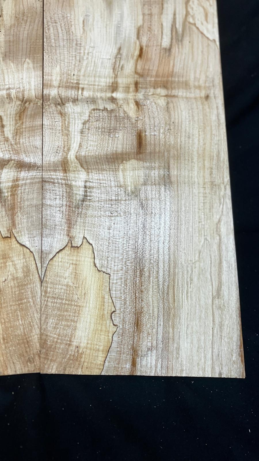 Sycamore bookmatched tone wood guitar drop tops    (924)