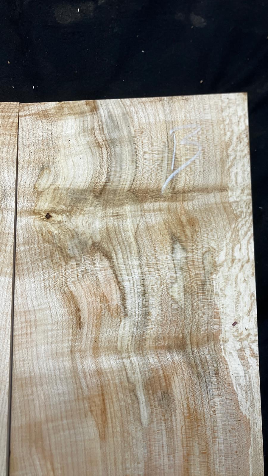 Sycamore bookmatched tone wood guitar drop tops    (926)