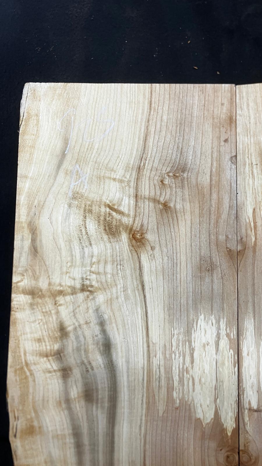 Sycamore bookmatched tone wood guitar drop tops    (925)