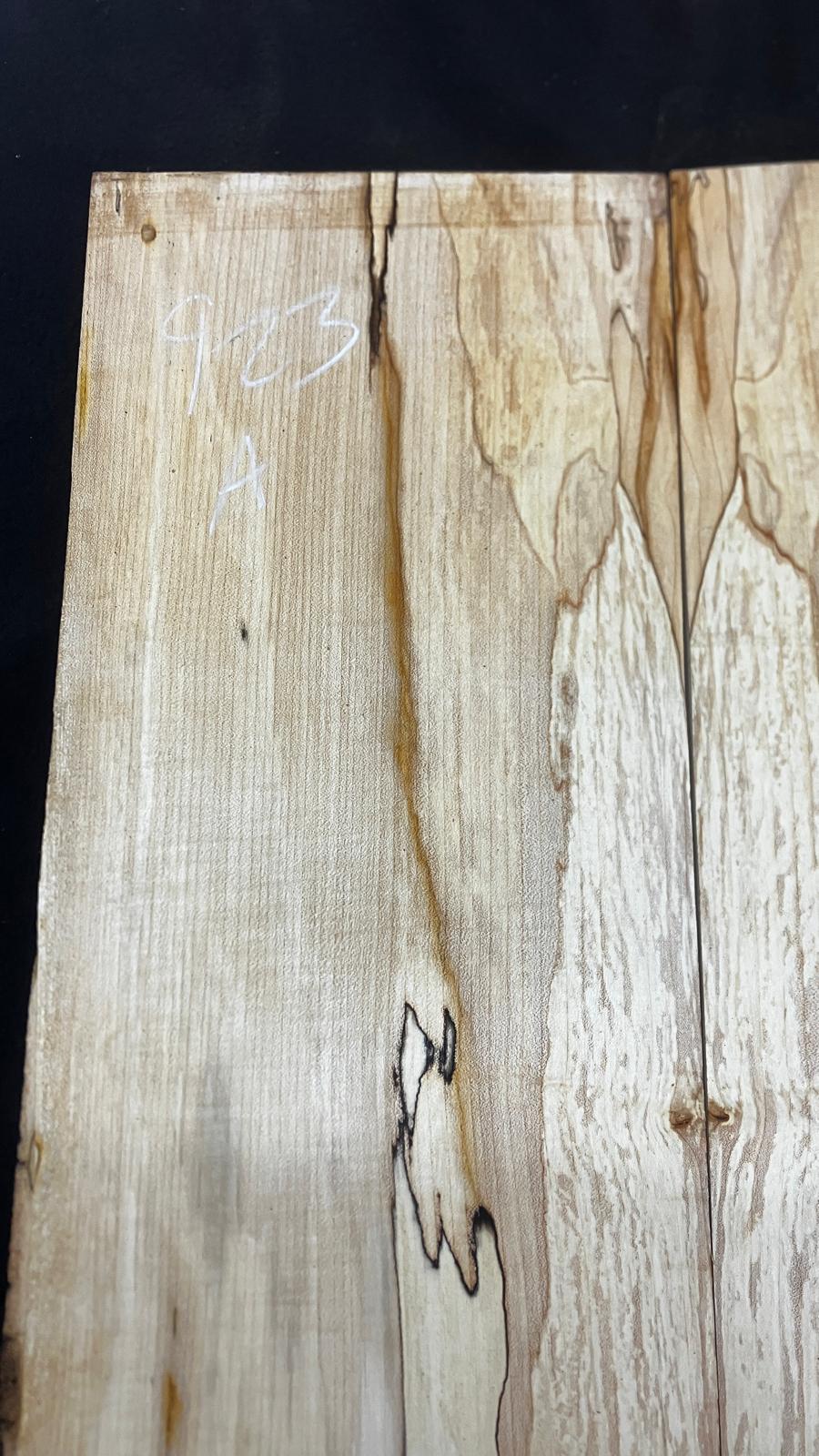 Sycamore bookmatched tone wood guitar drop tops    (923)