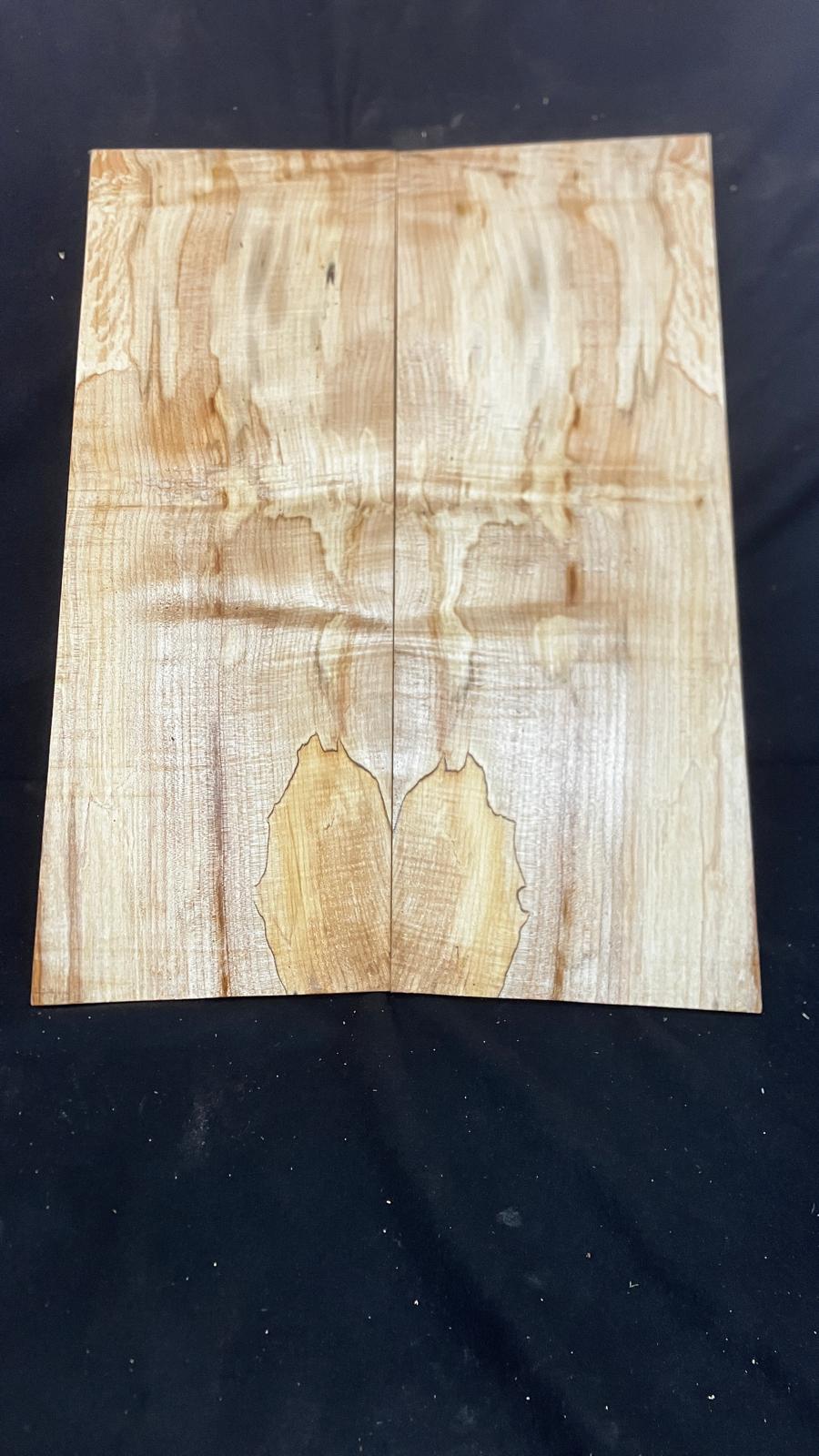 Sycamore bookmatched tone wood guitar drop tops    (924)