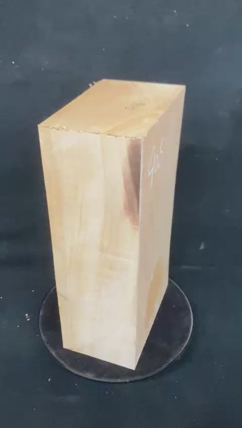 Lime block for woodcarving or sculpting 272 L x 142 W x 88 D (mm)    (905)